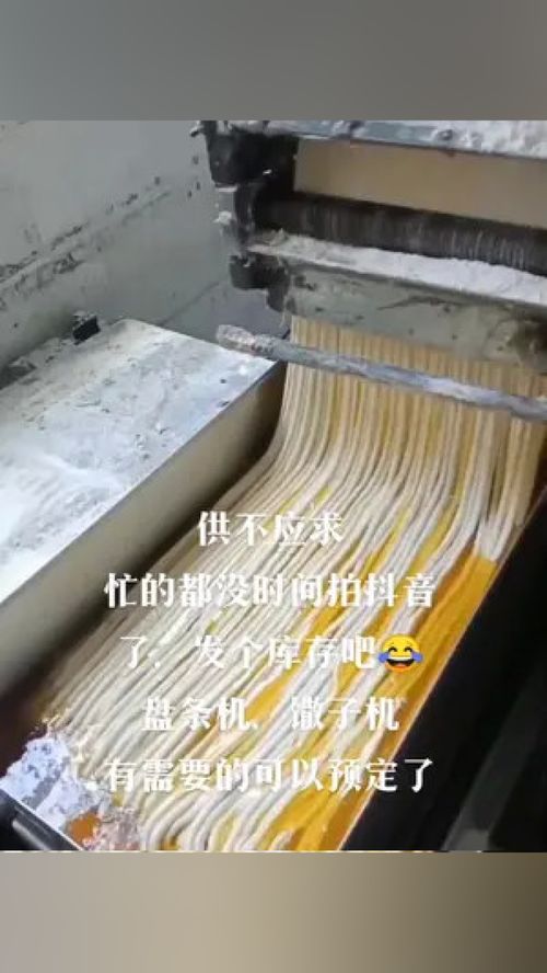 供不应求 忙的都没时间拍了,发个库存吧 盘条机,馓子机 有需要的可以预定了 工厂实拍视频 馓子机 食品机械设备